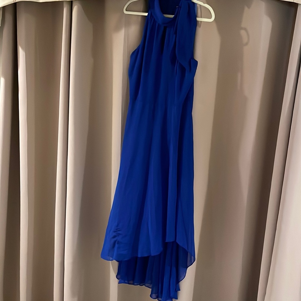 NWT WHBM size 14 Tie Neck maxi dress